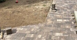 Профессиональная укладка тротуарной плитки на клей в Черняховске в октябре