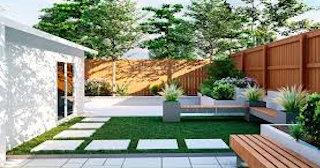 Ландшафтный дизайн в повседневном стиле в Черняховске в октябре
